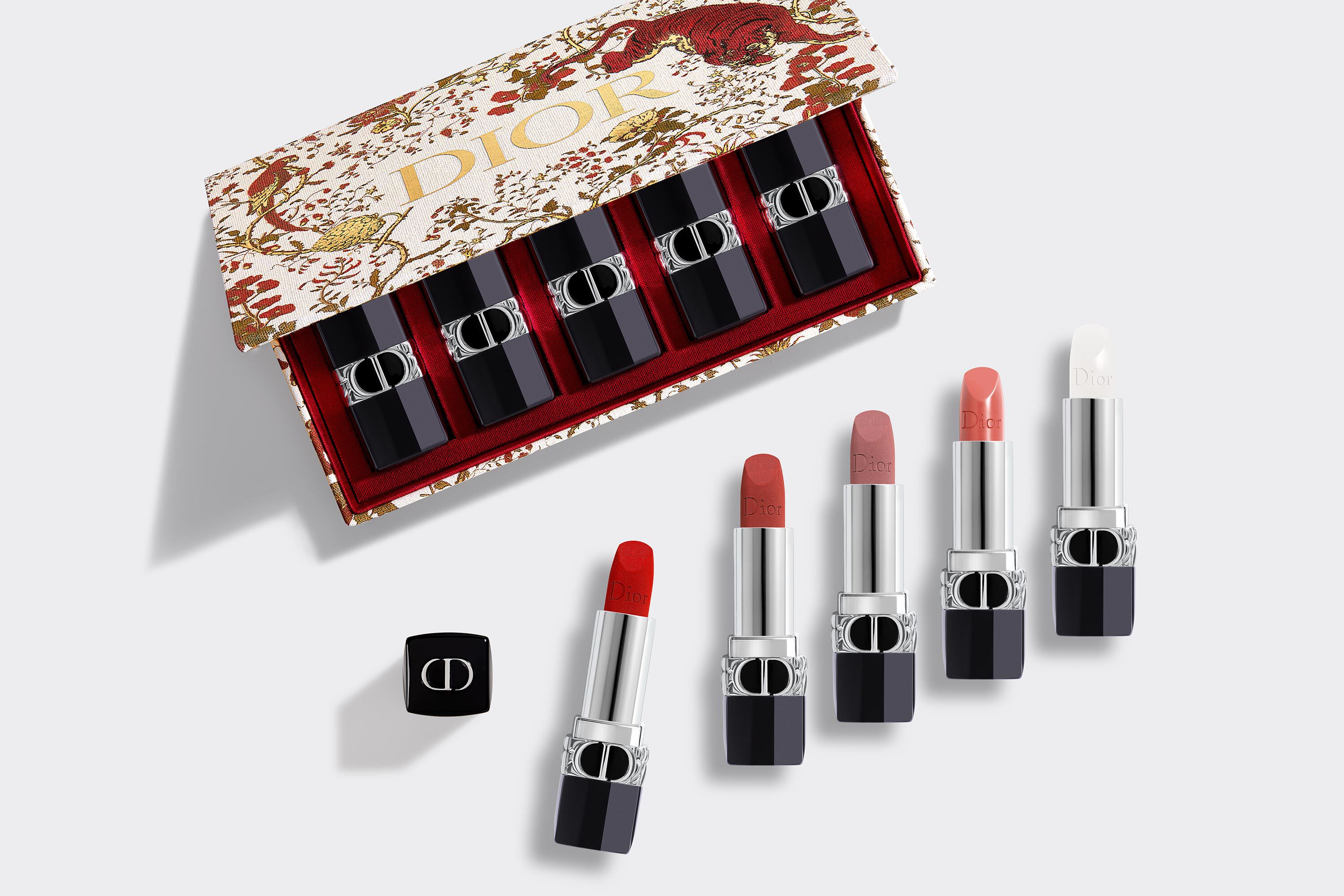 Portiek Monarch Seminarie Rouge Dior Lunar New Year Set: Lipsticks and Lip Balms | DIOR