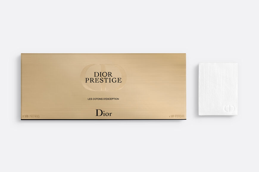 Dior - Dior Prestige The exceptional cotton pads - 100% natural cotton fibers Open gallery