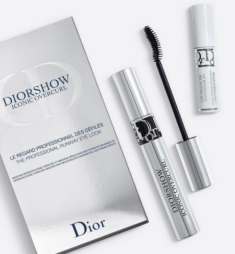 Dior - Cofanetto Diorshow Iconic Overcurl Lo sguardo professionale delle sfilate – mascara e base mascara in siero