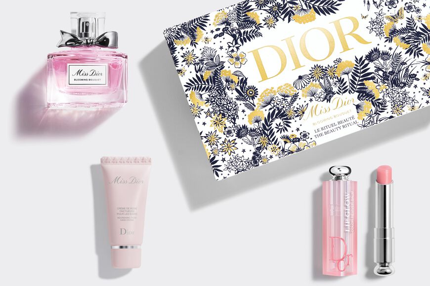 Dior - Miss Dior Blooming Bouquet The Beauty Ritual Gift set - eau de toilette, lip balm & hand creme Open gallery