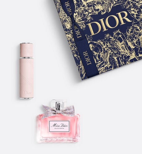 Dior - Coffret Miss Dior - édition limitée Coffret cadeau - eau de parfum et vaporisateur de voyage