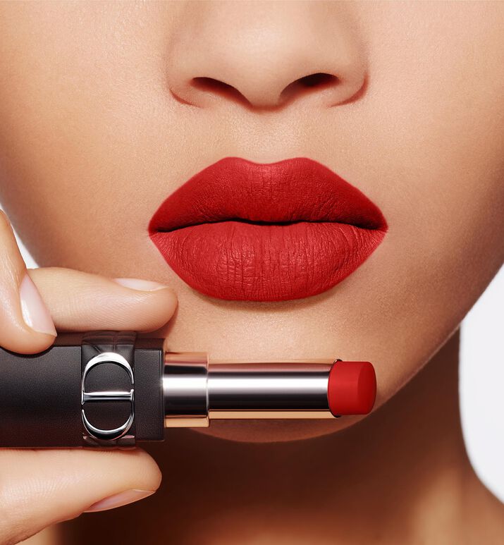 Dior Rouge Dior Couture Colour Refillable Lipstick - #999 (Metallic)