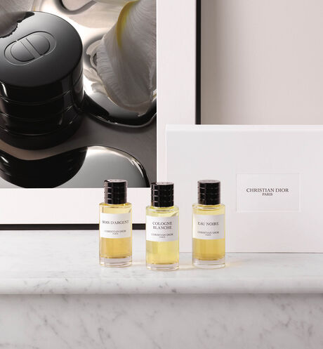 Dior - La Trilogie Initiale - édition limitée Coffret 3 parfums - Eau Noire, Cologne Blanche et Bois d'Argent - 2 Ouverture de la galerie d'images