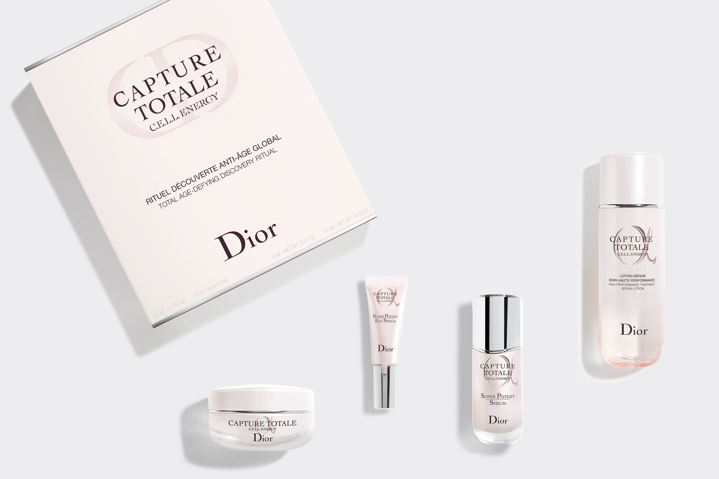 Capture Totale Discovery Ritual 4 AgeDefying Skincare ProductsDIOR  DIOR