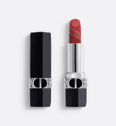 Dior - Rouge Dior - Couture Collection Limited Edition Lipstick - engraved couture ribbon motif - velvet finish