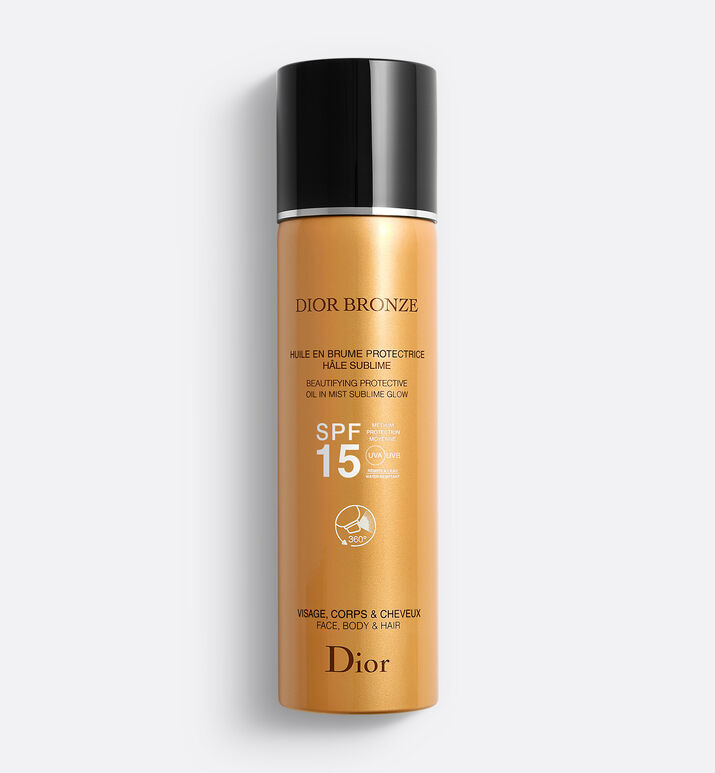 Dior ディオール ブロンズ オイル イン ミスト Uv15 Spf 15 肌 髪用uvミスト オンラインブティック数量限定品 製品ラインナップ スキンケア
