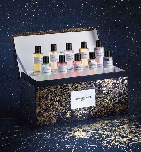 Dior - Cofre De Descubrimiento De Perfumes - Edición Limitada 10 miniaturas de perfumes la collection privée christian dior