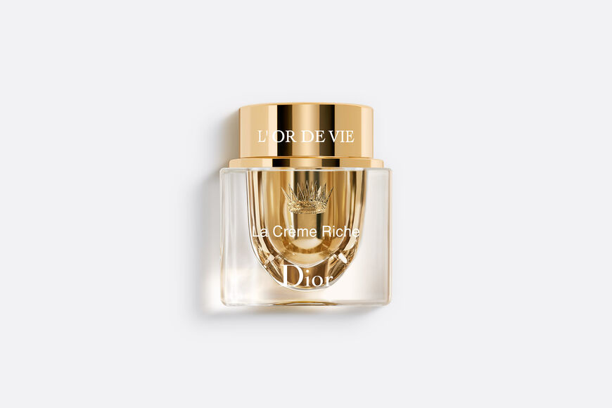 Dior - L'Or de Vie La Crème Riche Rich creme - anti-aging and nourishing skincare masterpiece for dry skin - 92% natural-origin ingredients Open gallery