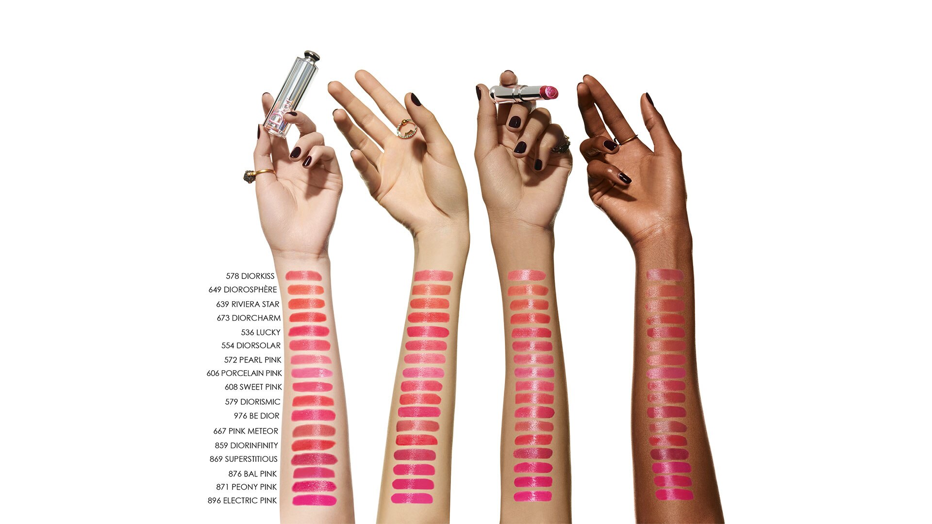 DIOR Addict Shine Refillable Lipstick 100 Nude Look at John Lewis   Partners
